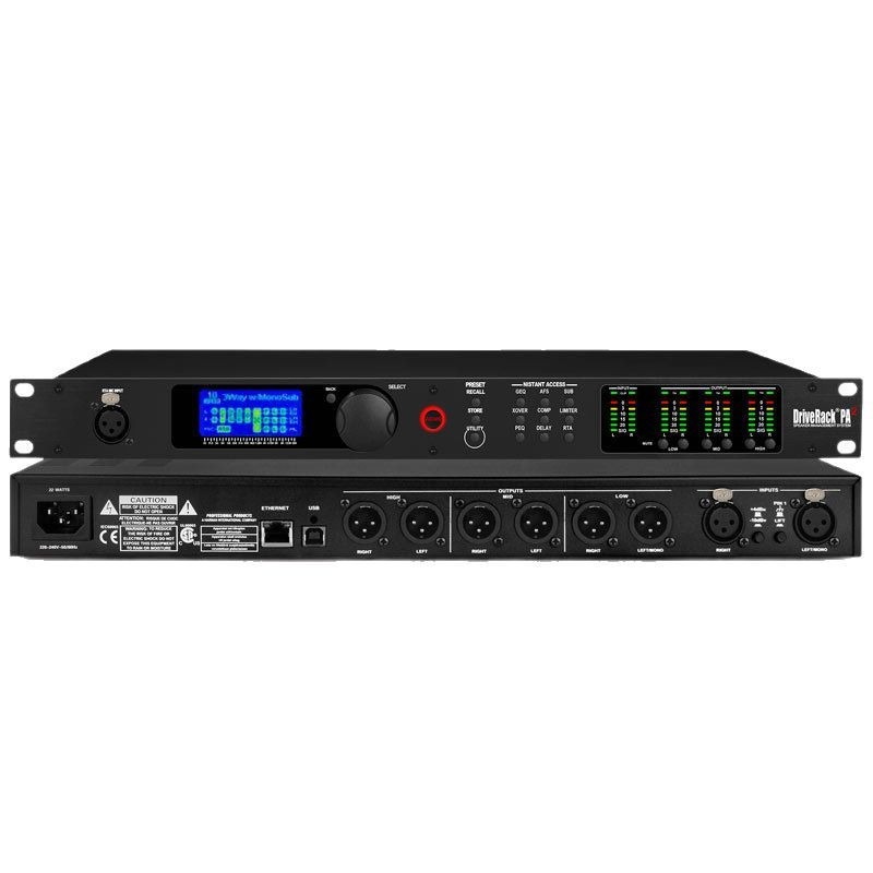 Audio Music Software - PA2 DriverRack Dijital Ses İşlemcisi 2