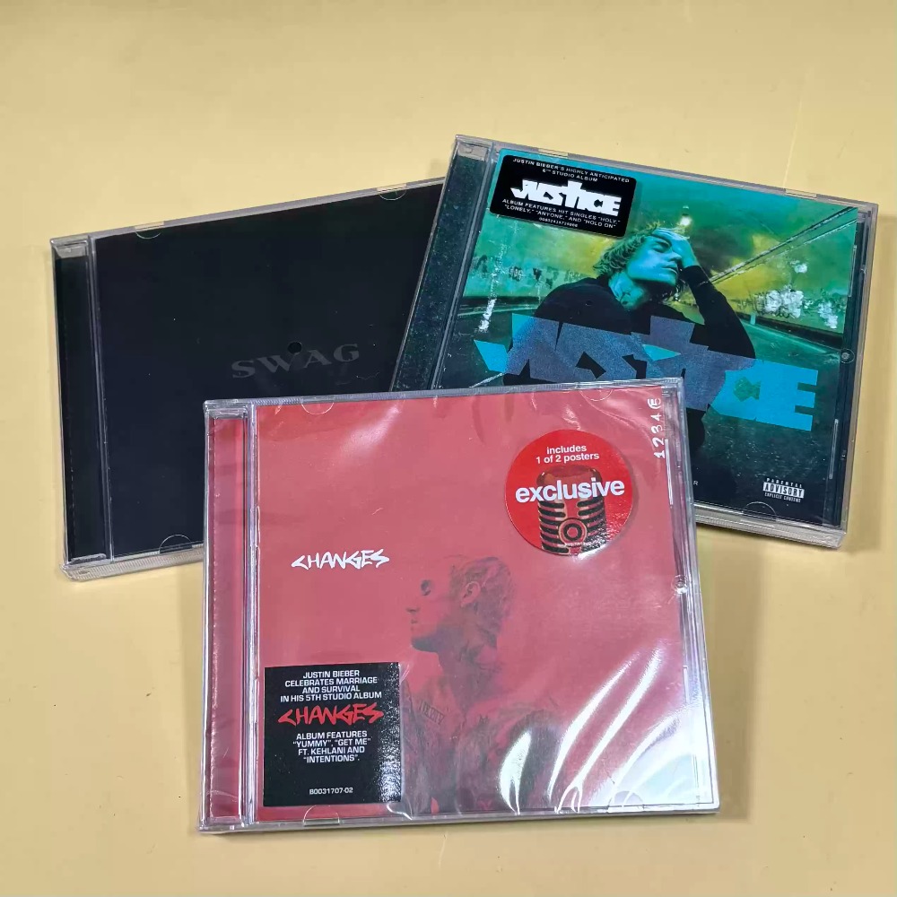 Audio Music Of - CD 'Justice', 'Changes', 'Swag' Justin Bieber