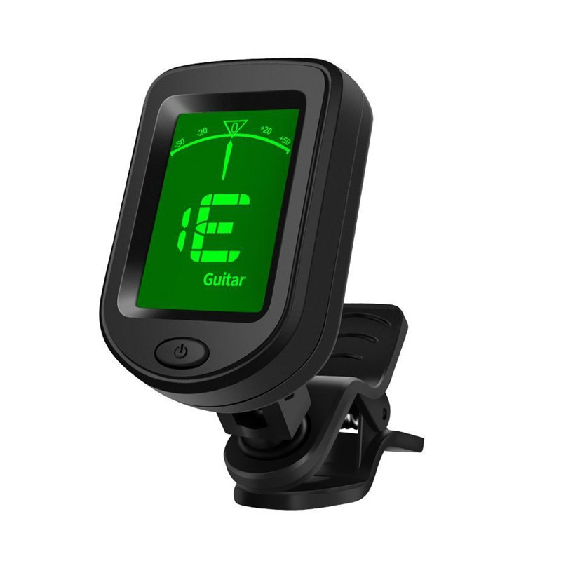 Guitar Tuner Clip - Bas Ukulele keman Mandolin Banjo gitar