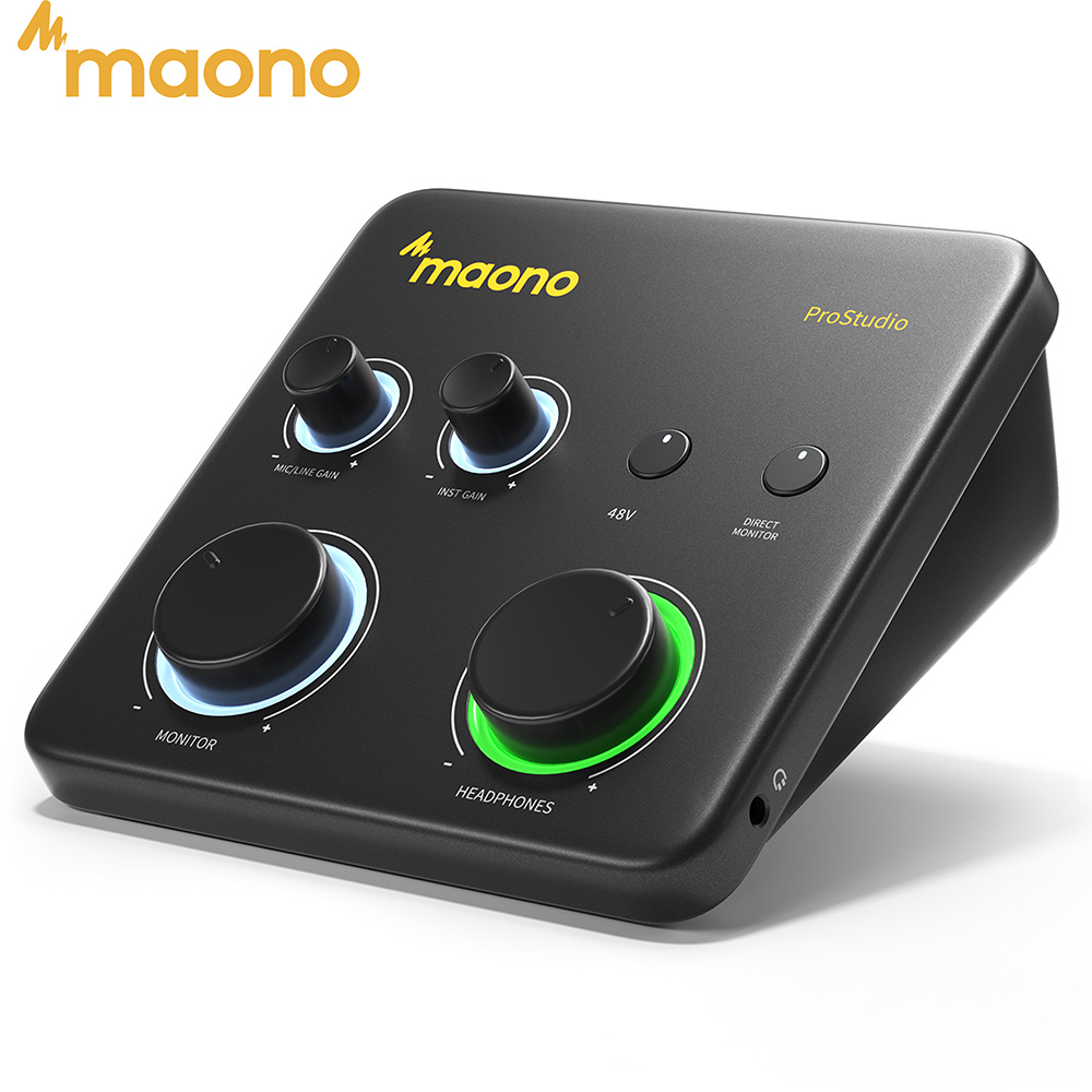 Audio Music Software - MAONO PS22 Lite USB Ses Kartı,
