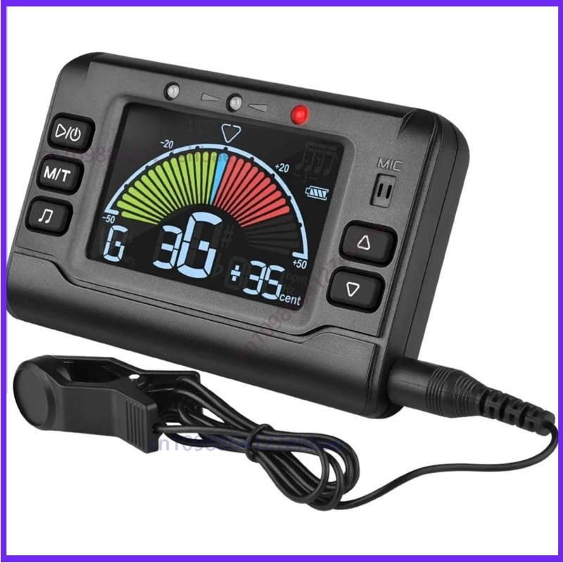 Guitar Tuner Clip - Musedo MT-41 Şarj Edilebilir Gitar Evrensel