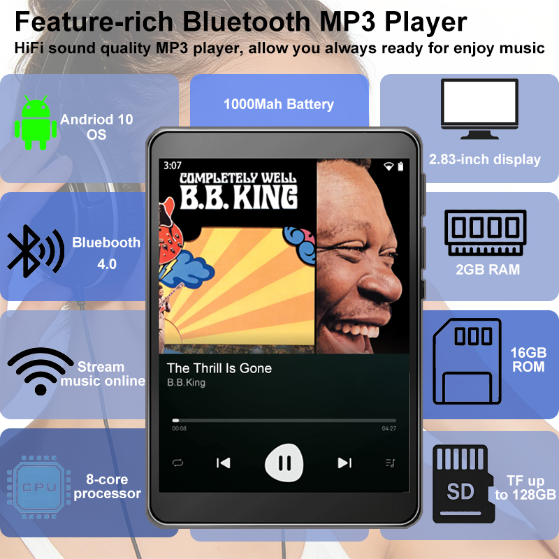 Audio Music Free Download - WiFi MP3 Çalar Android 10 Spotify