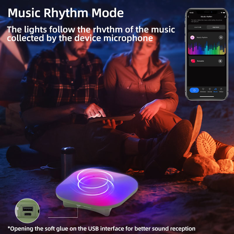 Tuya APP tarafından kamp fener - Audio Music By incelemesi ve fiyatı