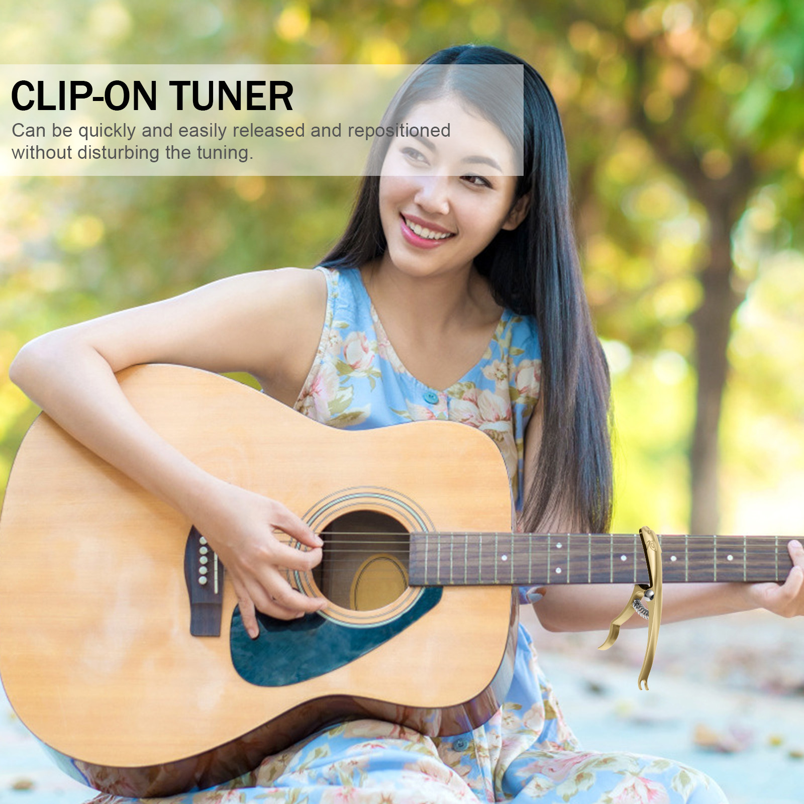 Gitar Kaposu Akustik Elektrikl - Guitar Tuner Clip incelemesi ve fiyatı