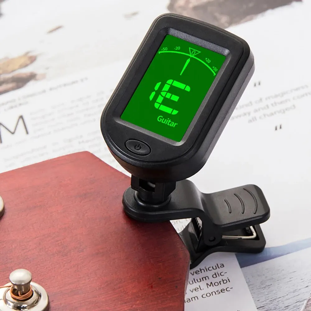 T-02 gitar tuner klipsli kroma - Guitar Tuner Clip incelemesi ve fiyatı