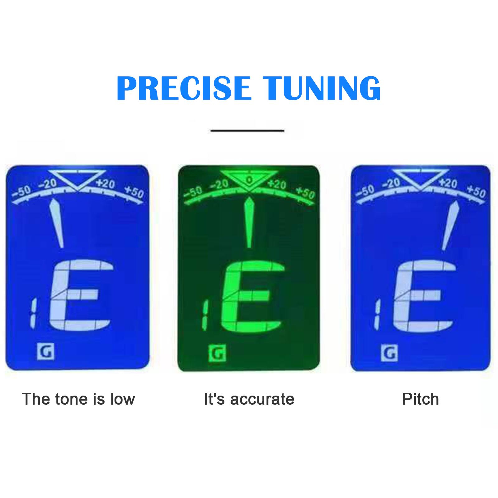 T-02 Gitar Tuner Kromatik Klip - Guitar Tuner Clip incelemesi ve fiyatı